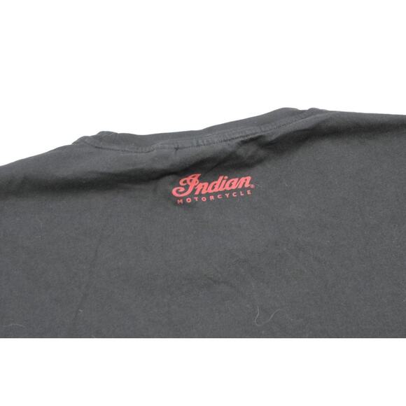 Indian Motorcycle Tee Tank Top Shirt Graphic Black Sleeveless Mens Sz XL - Picture 10 of 10